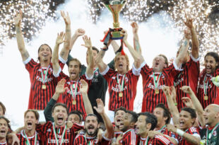 Serie A- campionato 2010-2011- vittoria del Milan