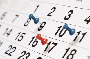 calendario e puntine