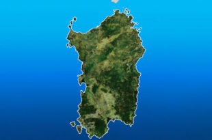 Sardegna dal satellite