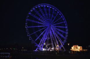 ruota panoramica inaugurazione Cagliari