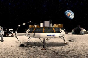 Spazio: ROXY di Airbus trasforma la polvere lunare in ossigeno