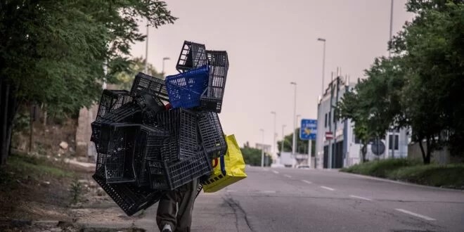 L'uomo del mercato - scena