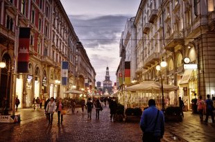 Milano city center