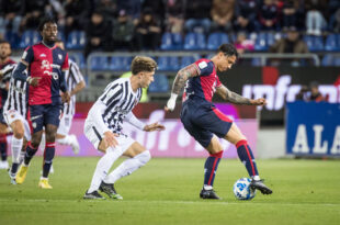 Il Cagliari dopo quattro pareggi torna alla vittoria