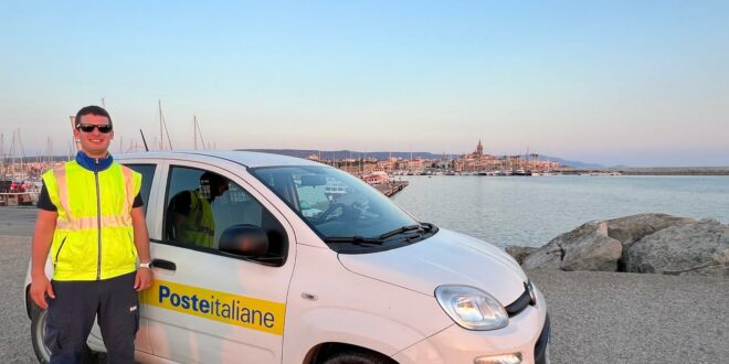 Luca Meloni, il postino più giovane della Sardegna