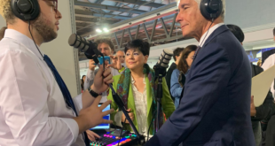 Andrea Abodi ministro dello sport e giovani all'Expo Training