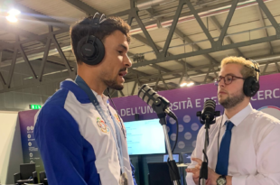 Gabriel Soares canotaggio olimpiadi 2024 all'Expo Training